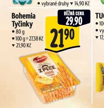   Bohemia Tyčinky  80g  