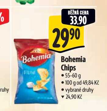   Bohemia Chips 55-60 g 