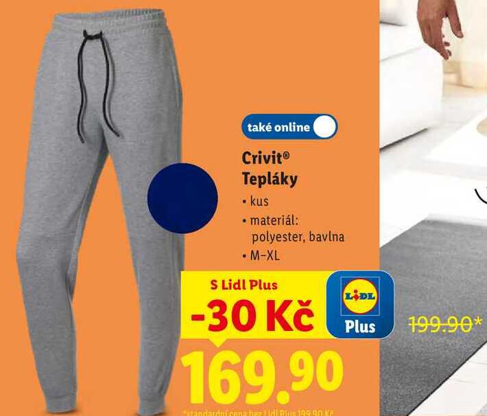 Crivit Tepláky