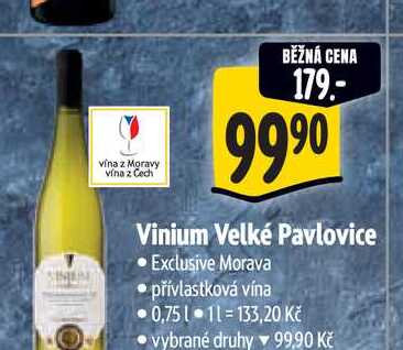  Vinium Velké Pavlovice 0,75 l