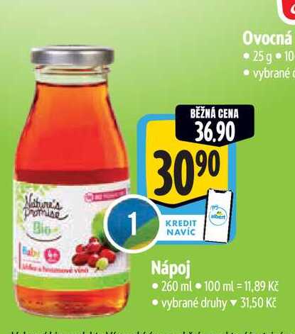  Nápoj 260 ml  