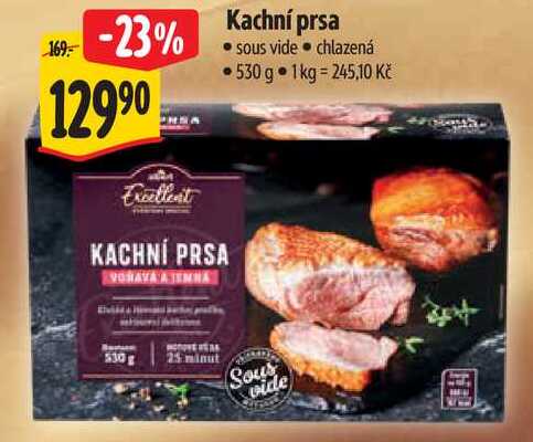 Kachní prsa, 530 g