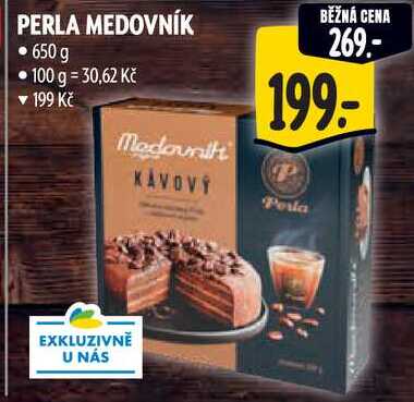 PERLA MEDOVNÍK, 650 g
