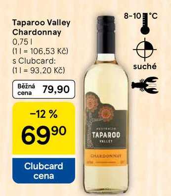 Taparoo Valley Chardonnay, 0,75 l