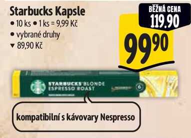 Starbucks Kapsle, 10 ks