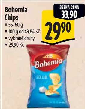 Bohemia Chips, 55-60 g 