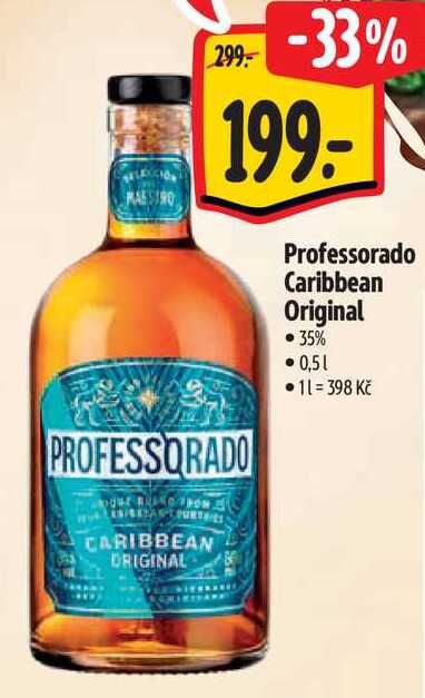 Professorado Caribbean Original, 0,5 l
