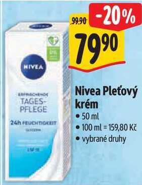 Nivea Pleťový krém, 50 ml 