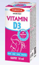 TEREZIA Vitamin D3 400 IU kapky 10 ml