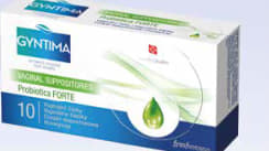 Gyntima vaginální cípky Probiotica FORTE 10 ks