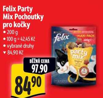 Felix Party Mix Pochoutky pro kočky, 200 g
