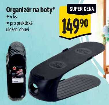 Organizér na boty, 4 ks*