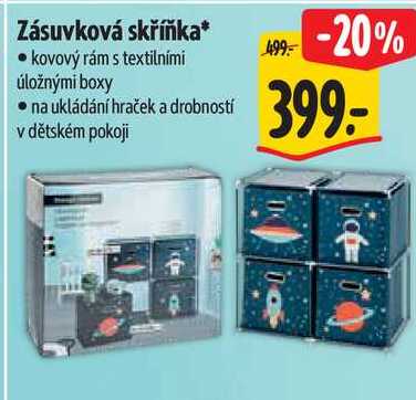 Zásuvková skříňka* 
