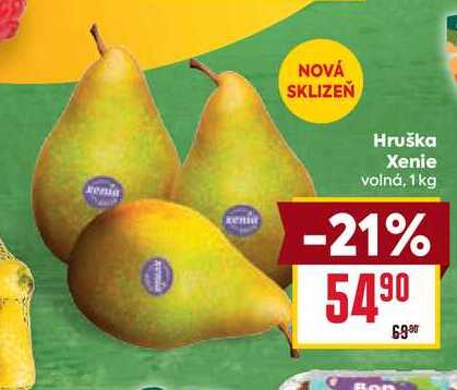 Hruška Xenie volná, 1kg