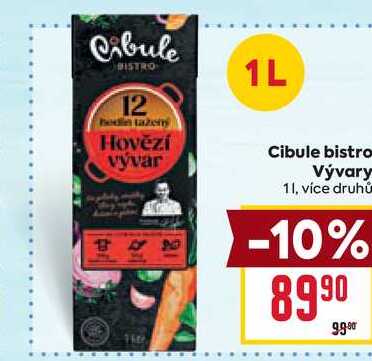 Cibule bistro Vývary 1l