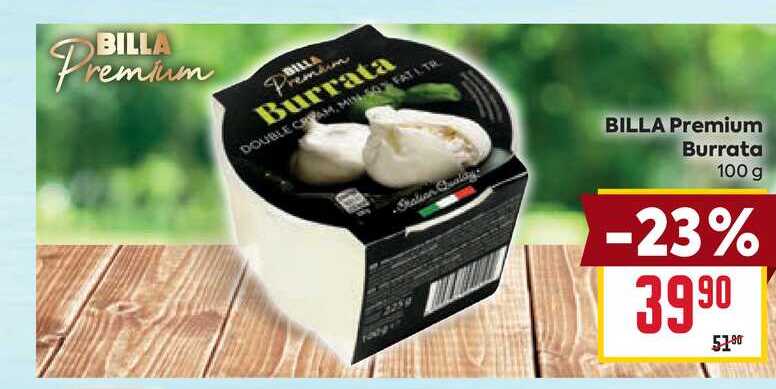 BILLA Premium Burrata 100g