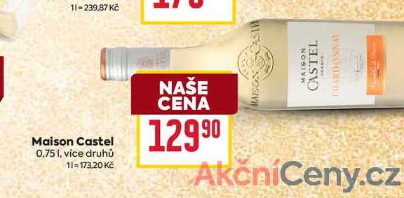 Maison Castel 0,75l