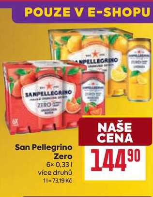 San Pellegrino Zero 6x 0,33l