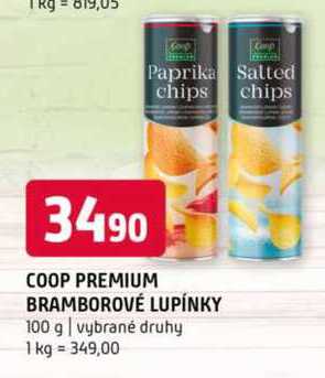 COOP PREMIUM BRAMBOROVÉ LUPÍNKY 100 g