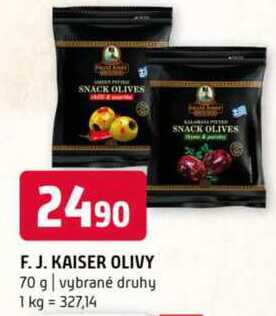 F.J. KAISER OLIVY 70 g