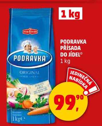 PODRAVKA PŘÍSADA DO JÍDEL, 1 kg 