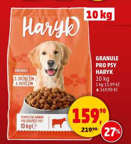 GRANULE PRO PSY HARYK, 10 kg  