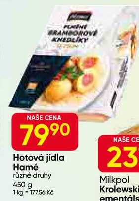 Hamé Hotová jídla 450g, vybrané druhy