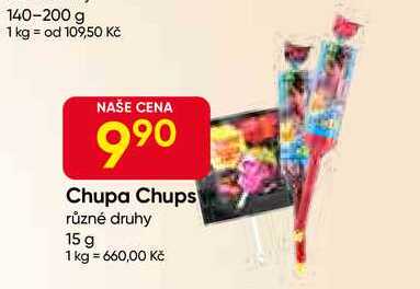 Chupa Chups různé druhy 15 g 