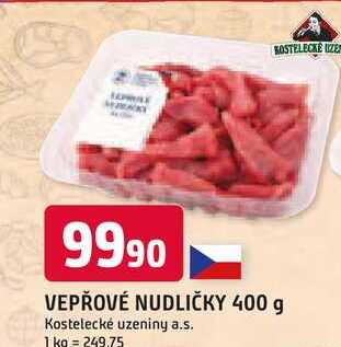 VEPŘOVÉ NUDLIČKY 400 g 