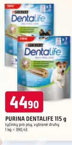 PURINA DENTALIFE 115 g 