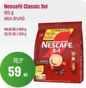Nescafé Classic 3vl 165 g 