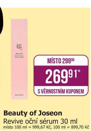 Beauty of Joseon Revive oční sérum 30 ml 