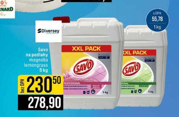 Savo na podlahy 5 kg