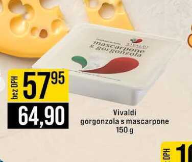 Vivaldi gorgonzola s mascarpone 150 g
