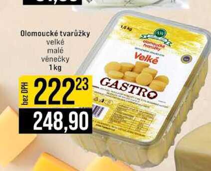 Olomoucké tvarůžky 1 kg