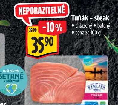  Tuňák - steak  100 g 