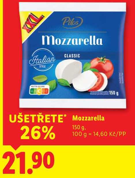 Mozzarella, 150 g