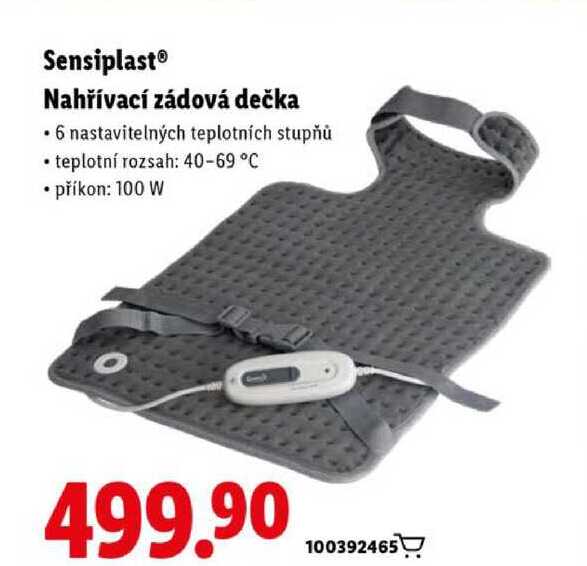 Sensiplast® Nahřívací zádová dečka 
