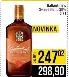 Ballantine's Sweet Blend 30% 0,7 l