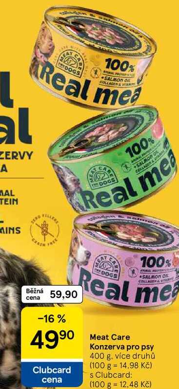 Meat Care Konzerva pro psy, 400 g 