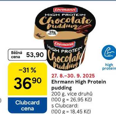 Ehrmann High Protein pudding, 200 g 