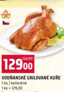 VODŇANSKÉ GRILOVANÉ KUŘE 1 ks