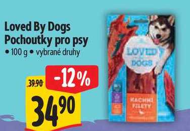 Loved By Dogs Pochoutky pro psy, 100 g