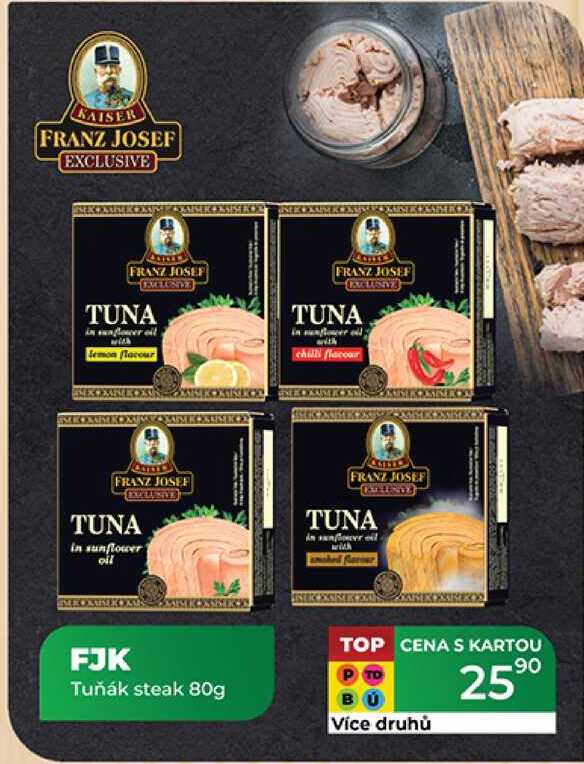 FJK Tuňák steak 80g  