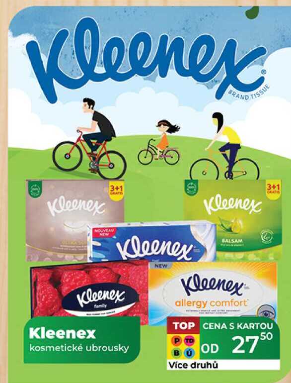 Kleenex kosmetické ubrousky  
