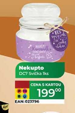 Nekupto DC7 Svíčka 1ks
