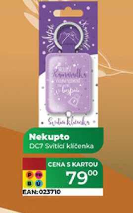 Nekupto DC7 Svitici klíčenka 