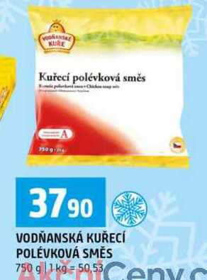 VODŇANSKÁ KUŘECÍ POLÉVKOVÁ SMĚS 750 g