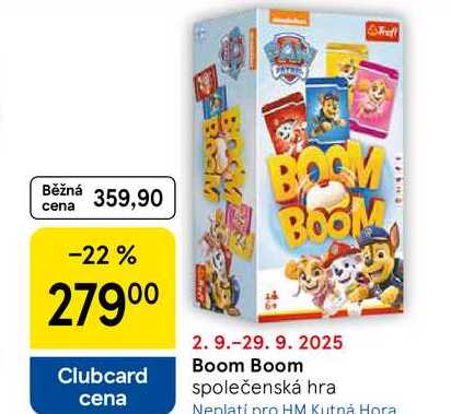 Boom Boom společenská hra 