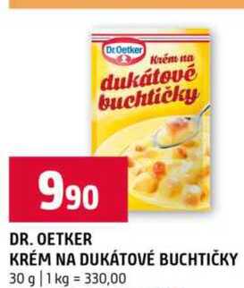 DR. OETKER KRÉM NA DUKÁTOVÉ BUCHTIČKY 30 g